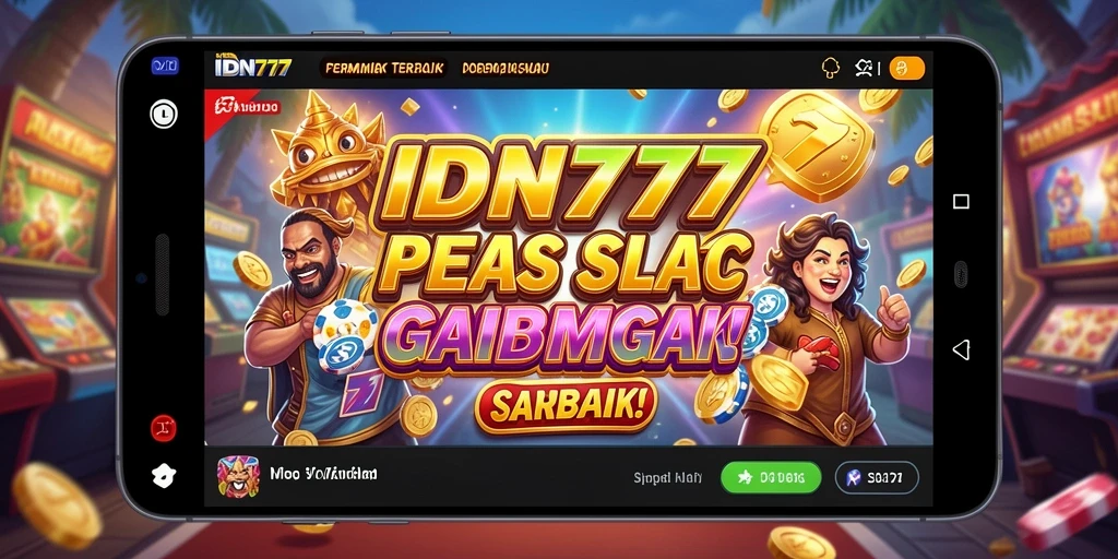 Gameplay menarik IDN777 dengan berbagai tema Slot yang seru.