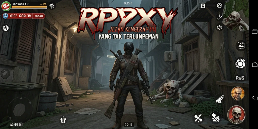 Menampilkan gameplay mencekam penuh ketegangan.
