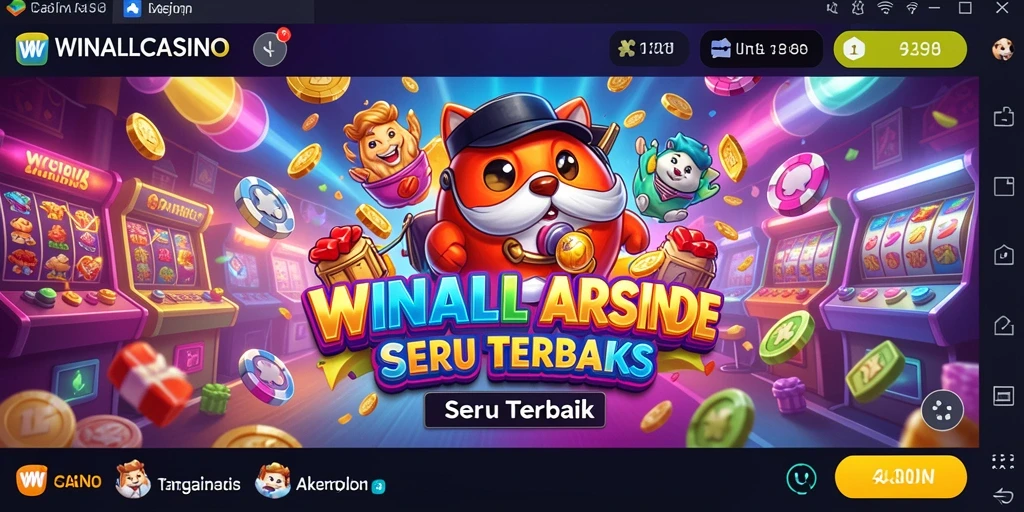 Tangkapan layar gameplay <strong>WINALLCASINO</strong> yang menunjukkan aksi seru dan grafis menarik.